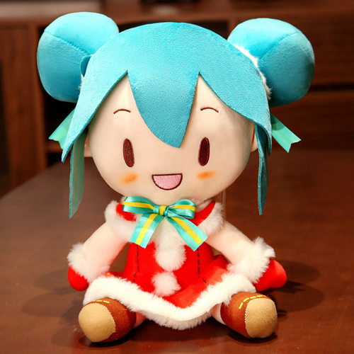 初音可爱毛绒公仔抱枕挂件送礼