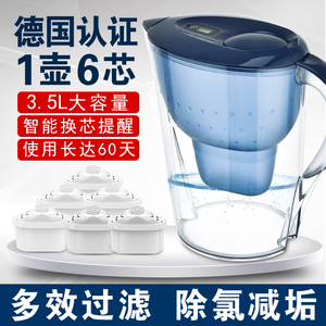 净水壶适用碧然德滤芯家用净水器