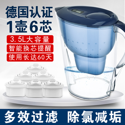 净水壶适用碧然德滤芯家用净水器