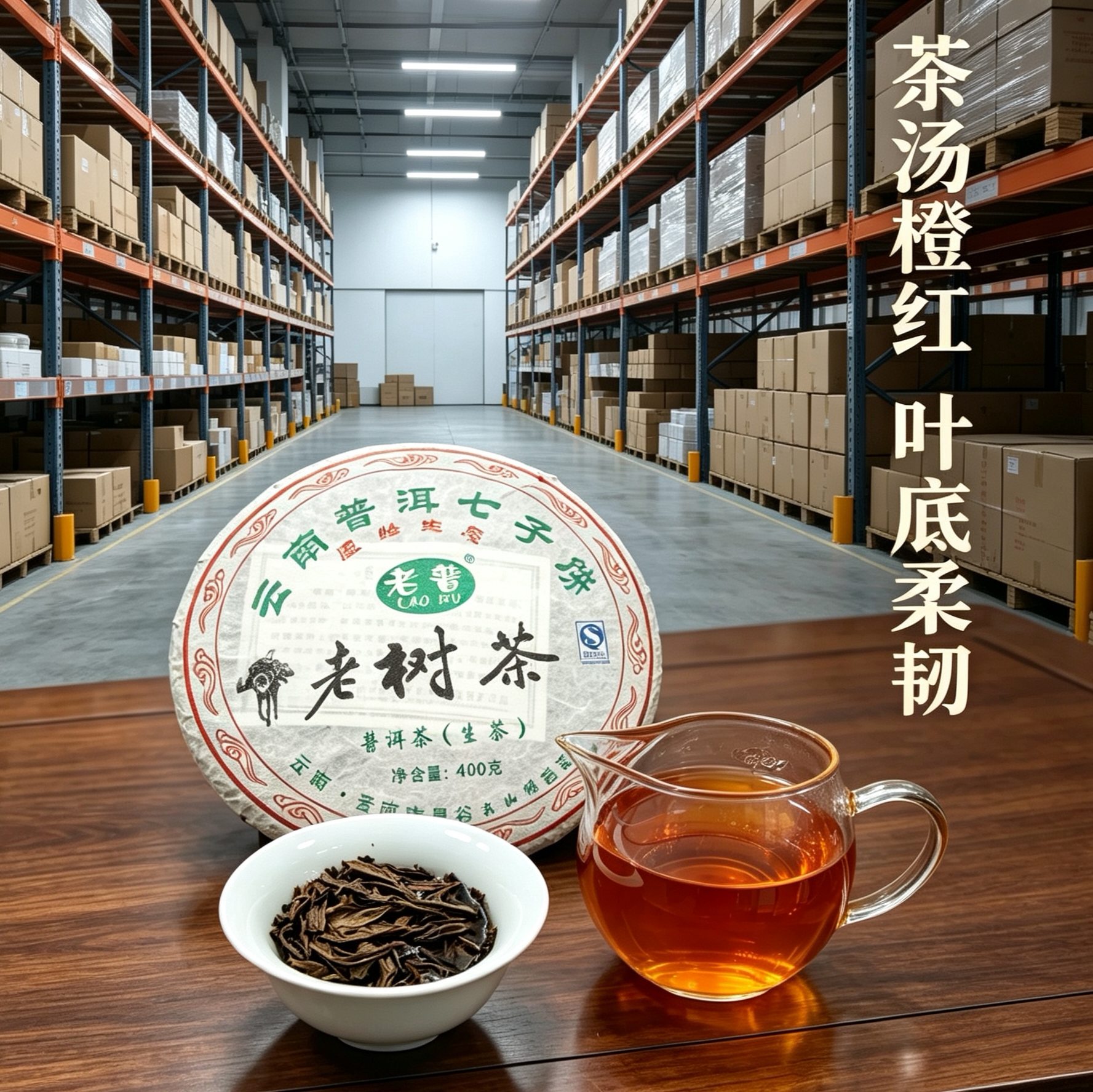 生茶云南普洱茶陈香蜜韵干仓转化