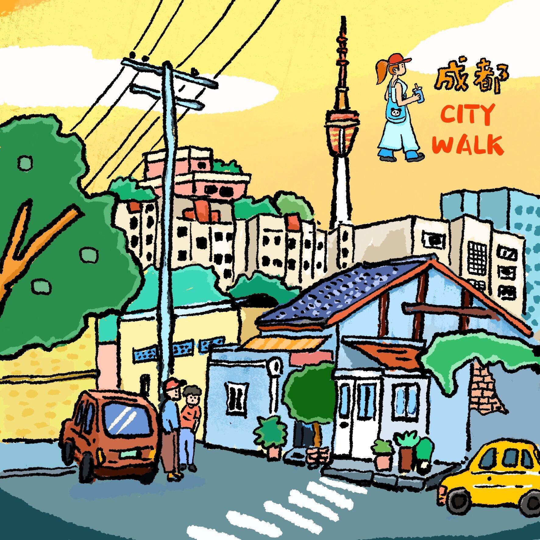 四川成都地标陶瓷冰箱贴纪念