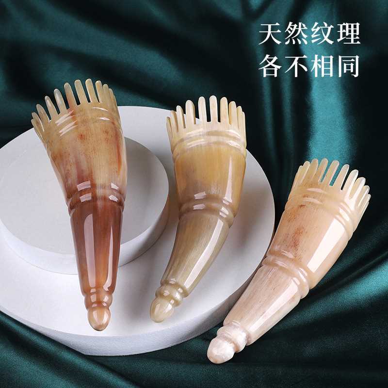 经络洗摩头皮身通用厂家直痧板按刮痧筒头刷全销天然头部刮