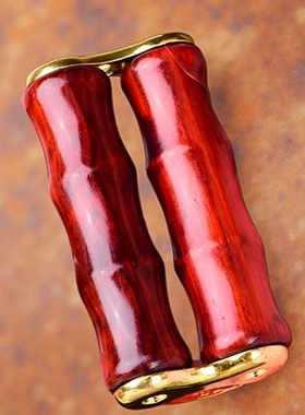 紫檀木节节高减压器手把件手掌按摩器木质滚轮运转随身品