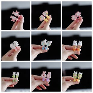 精致儿童小号圆头碎发夹婴幼儿安全侧边夹小女生刘海夹发卡子头饰