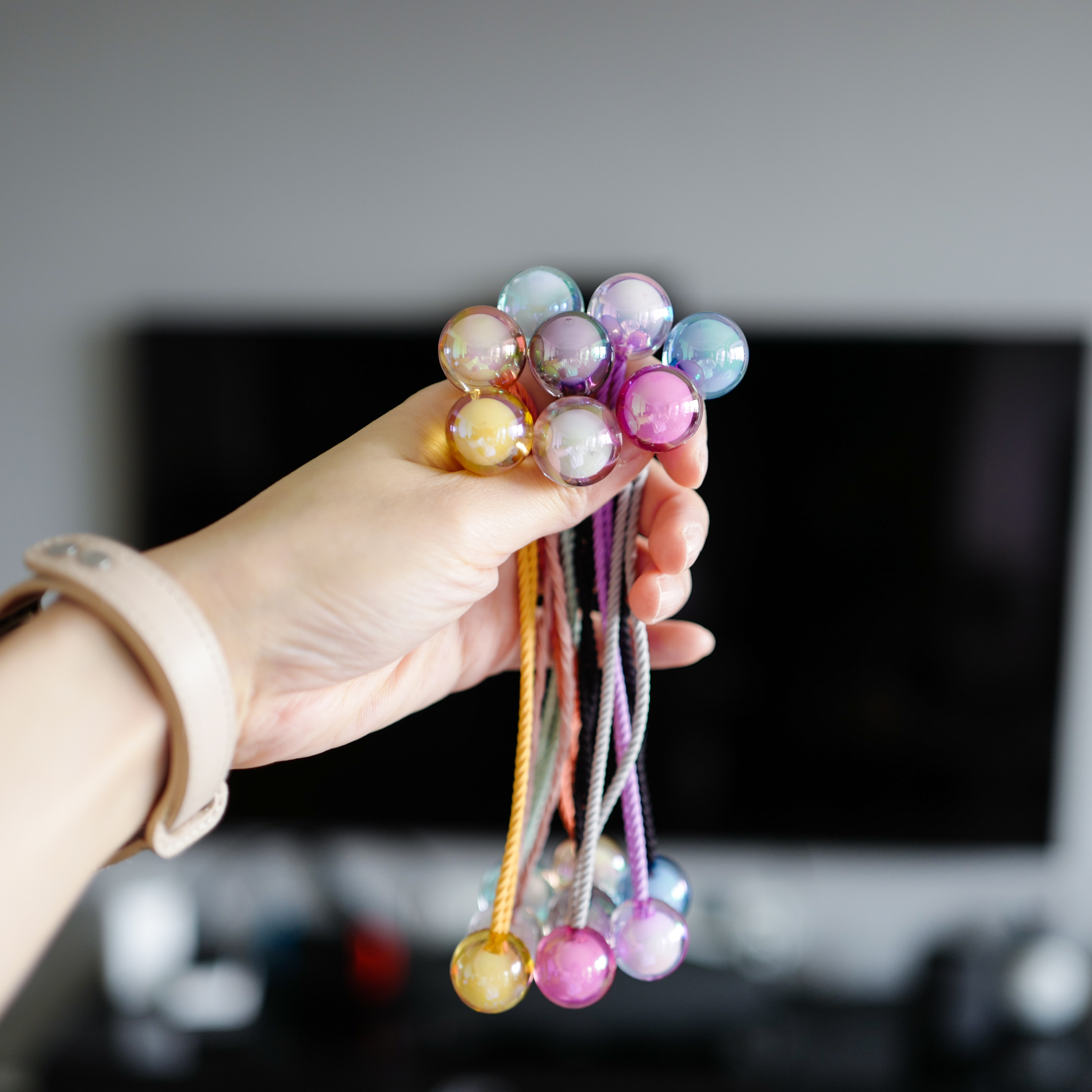 好用的儿童马尾扎双头橡皮筋头绳