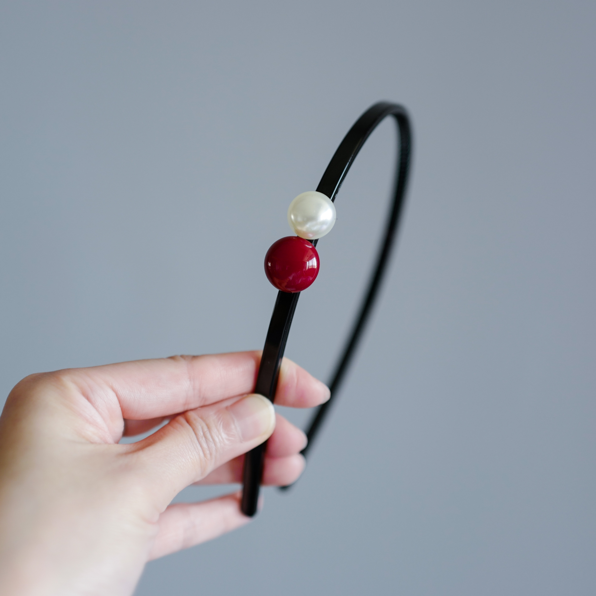 儿童珍珠带齿头箍学生有齿碎发箍