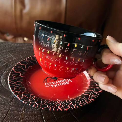 怪奇物语周边咖啡杯盘餐