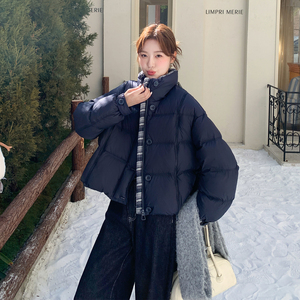 【档口 有货】90绒 撞色短款羽绒服 2D122-2751-P355 控498图片