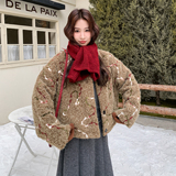 【有货】夹棉加厚毛绒外套2D122-2759-P180控278，女装棉衣/棉服，2D122