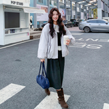 日系设计感花苞廓形羽绒服女2025冬季新款减龄氛围感时尚洋气外套，女装羽绒服，2D122