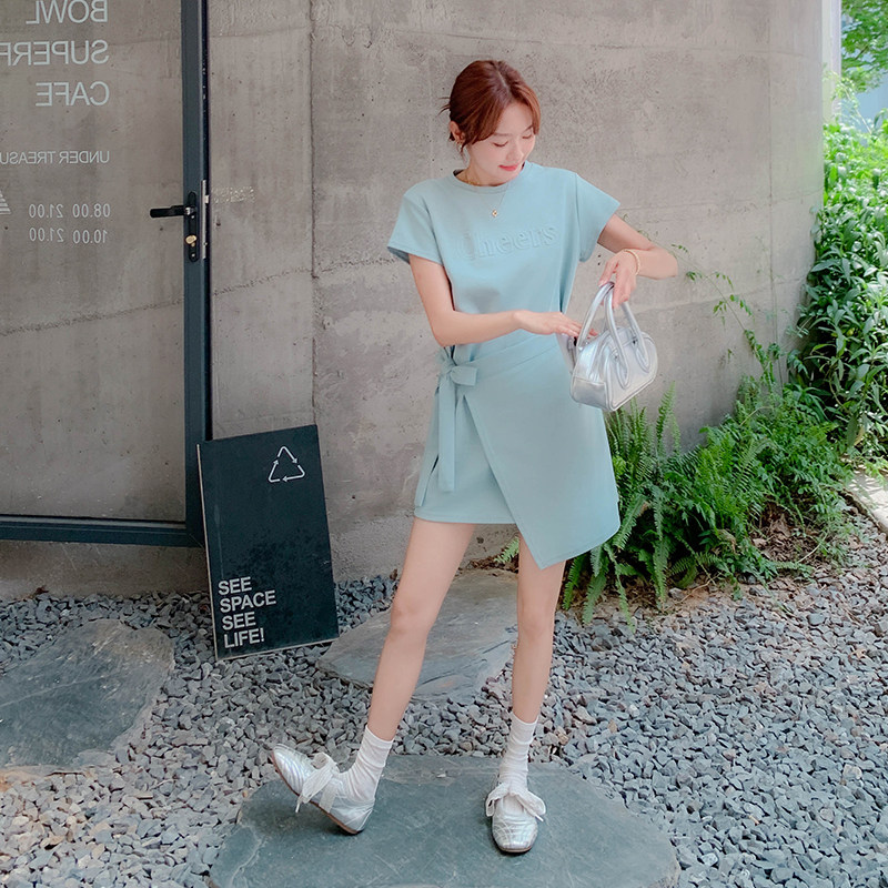 【档口现货】字母系带连衣裙2D122-2630-P135控198,女装连衣裙,2D122