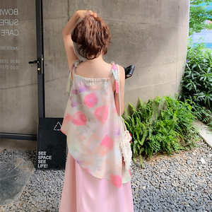 【档口现货】印花假两件连衣裙 2D122-2635-P145 控208图片