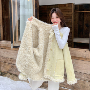 【档口 有货】加厚皮毛一体外套 2D122-2767-P205控298图片