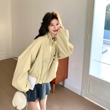 【档口有货】休闲绑带皮衣外套2D122-2803-P150控218，女装短外套，2D122
