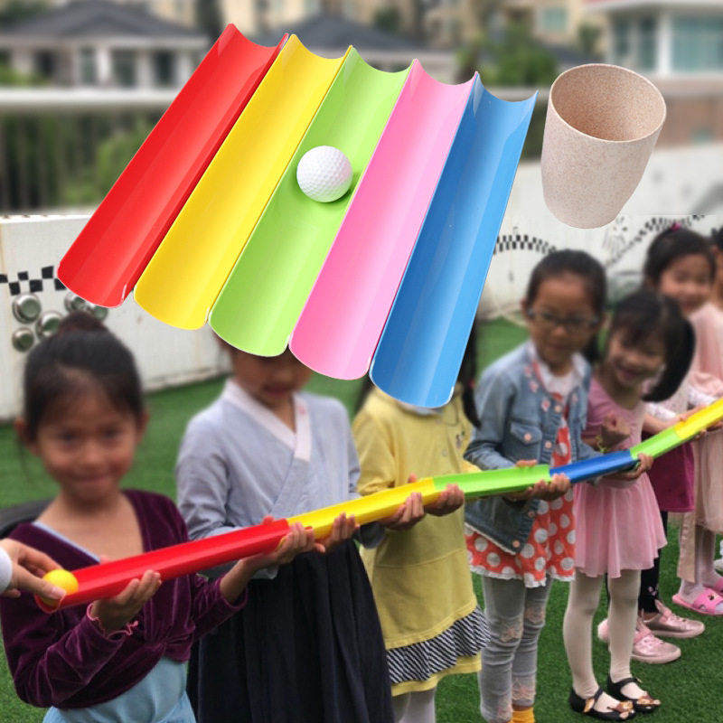 珠行万里游戏道具u型槽 幼儿园户外感统拓展训练游戏活动器材道具