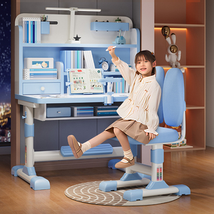 儿童学习桌书桌家用课桌椅可升降桌椅套装小学生写作业桌2025新款