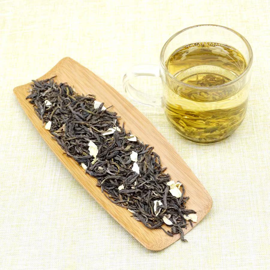 【半斤】浓香型茉莉花茶加窨白雪芽螺王茉莉版纳曲白毫250g袋装