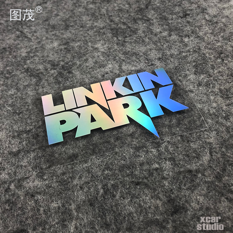 林肯公园LINKIN PARK音乐乐队标志贴纸汽车电动车电脑箱包贴纸