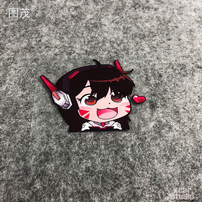 守望先锋游戏贴纸兔子可爱头像