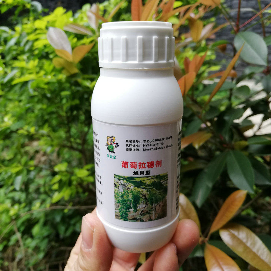 淘金宝通用型葡萄拉穗剂拉花剂拉长花序果穗免人工蔬果软梗不掉粒