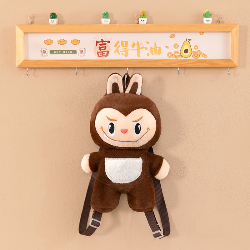 2024新款毛绒双肩包女春款