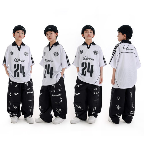 儿童嘻哈街舞套装演出服男童