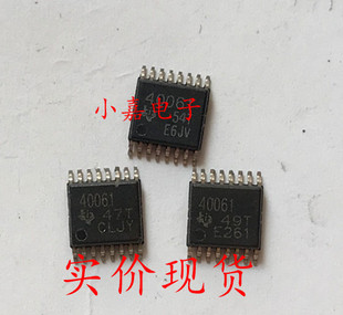 TPS40061PWP 丝印40061 HTSSOP-16 开关控制芯片 现货可直拍