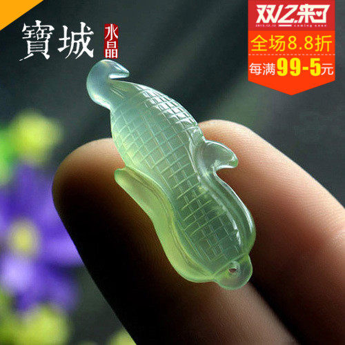 天然A货岫玉手工雕刻玉米挂件diy玉石项链毛衣链饰品吊坠配饰材料
