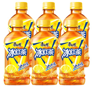 康师傅冰红茶柠檬味330ml*1瓶整箱装果茶饮料夏季饮品冰糖茉莉