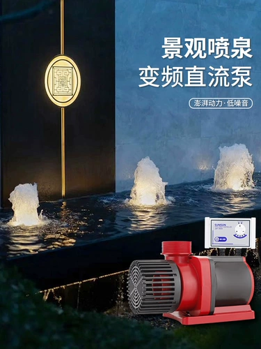 Открытый бассейн Pure Медный рыбный пруд с частотой частоты водяной насос водяной насос