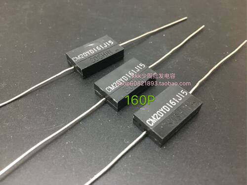 原装日本SOSHIN CM20YD161J15 银云母银膜电容 160P 1500V