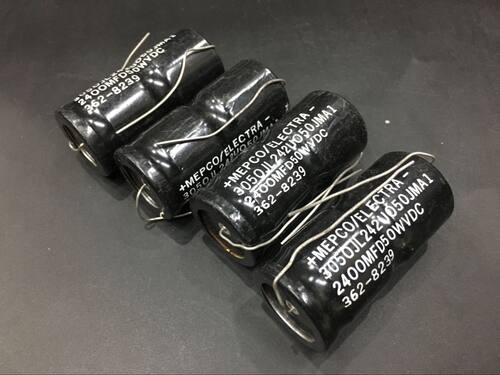 原装美国西电+MEPCO/ELECTRA-电解 50V 2400UF 代替2200UF