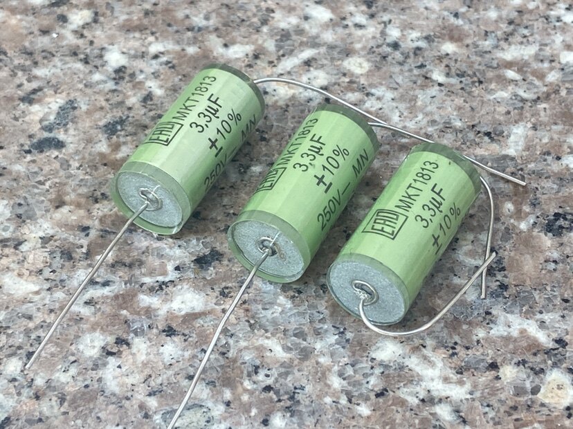 原装德国ERO 1813绿精灵耦合电容3.3UF250v
