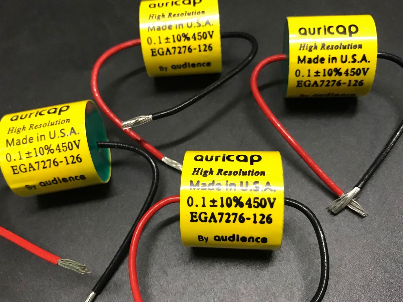 美国原装 auricap 欧丽发烧电容 0.1UF 450V