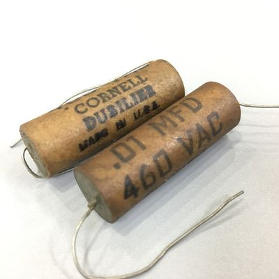 美国CORNELL DUBILIER纸筒油电容0.01UF 460VAC 相当1000VDC