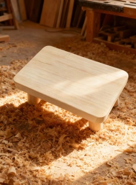 甩腿凳舞蹈木凳简易成人置物垫新中式小矮凳子茶花几儿童脚踏板凳