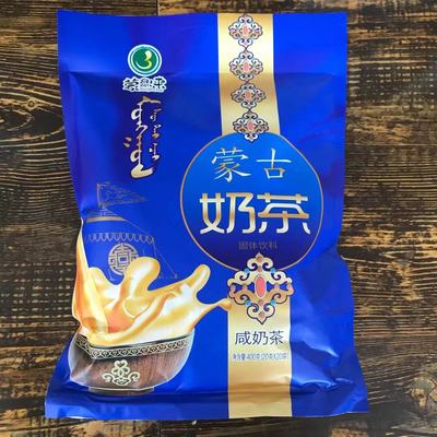 蒙歌来咸味奶茶400g袋装冲泡饮品