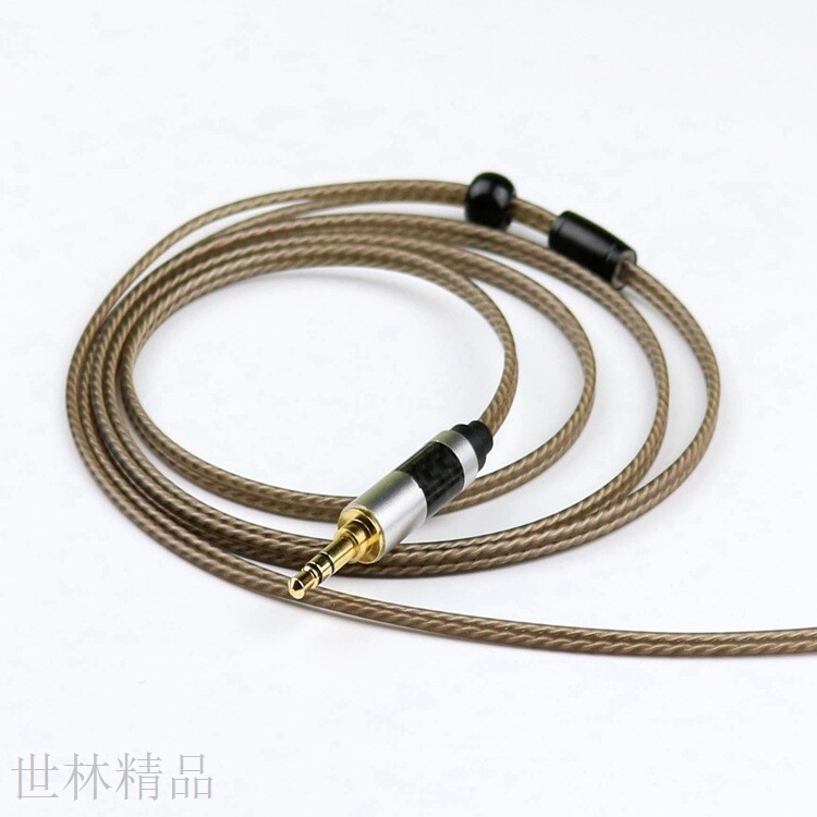 0.78双针w4r es3 1964镀银铜diy耳机音频升级线