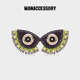 WANACCESSORY万蔻2023璀璨猫头鹰换脸包配饰面具眼睛原创设计
