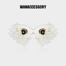 WANACCESSORY万蔻2023电商款 猫头鹰换脸包配饰面具眼睛原创设计