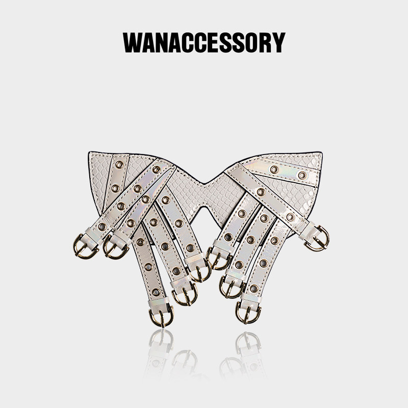 WANACCESSORY万蔻换脸女生包配饰面具眼睛挂件冬季新品原创设计师