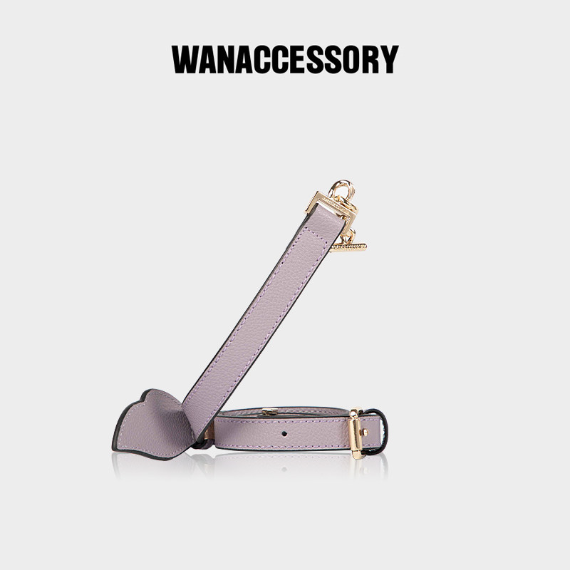 WANACCESSORY万蔻猫头鹰换脸包配饰牛皮小翅膀斜挎肩带原创设计师