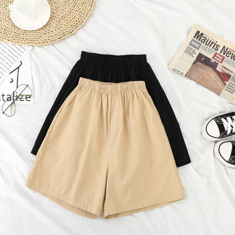 大码女装200斤宽松显瘦高腰直筒运动休闲裤阔腿五分工装纯棉短裤在类目 女装/女士精品, 大码女装中 - 来自Buy2taobao.com提供专业的淘宝代购服务