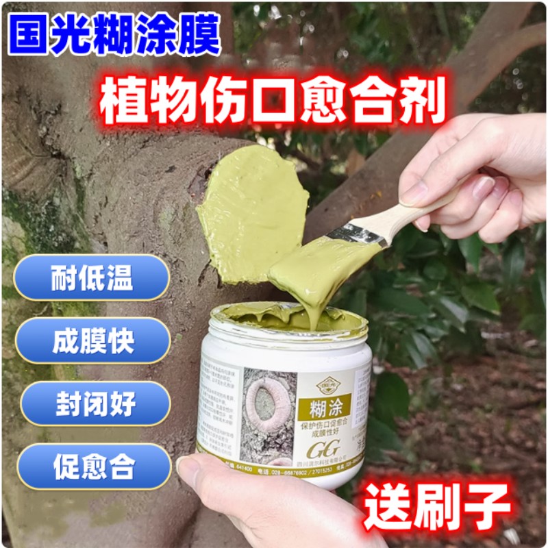 植物伤口愈合剂国光糊涂膜果树木修剪封口盆景树桩涂补嫁接涂抹剂
