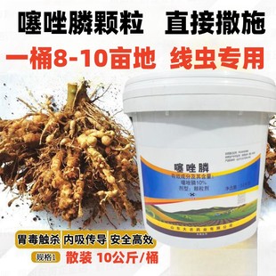 大桶装噻唑膦颗粒根结线虫颗粒剂黄瓜番茄黄烟叶根瘤线虫药噻唑磷