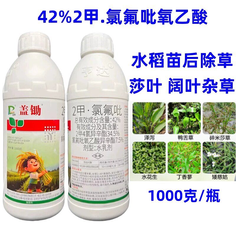 亨达盖锄42%2甲四氯氟吡氧乙