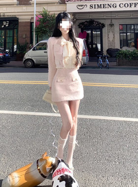 温柔甜美套装女春小香风