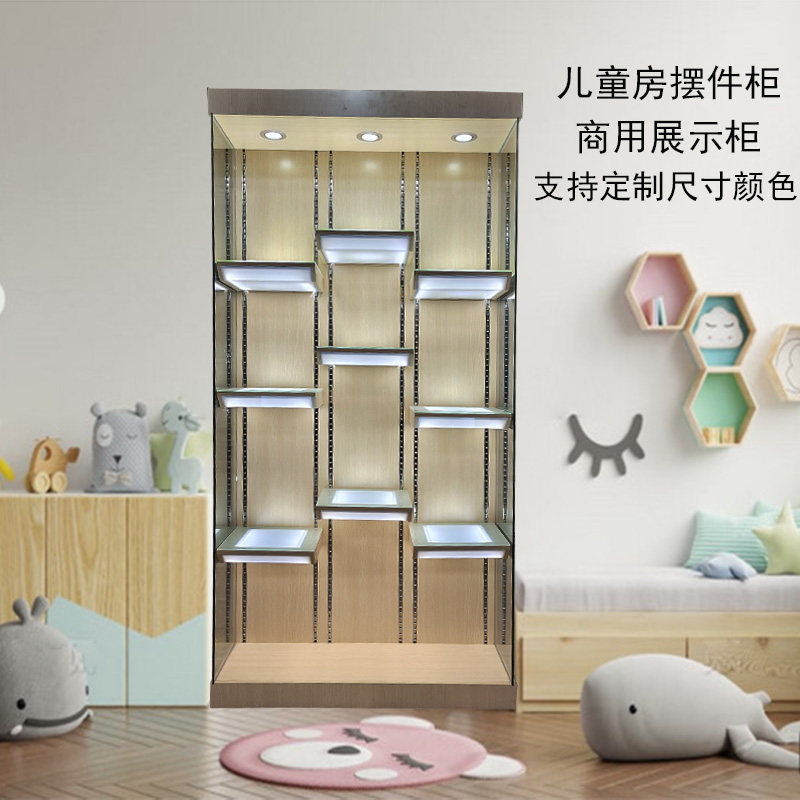 家用手办展示柜免漆小型产品柜子手办柜/潮玩柜/玩具