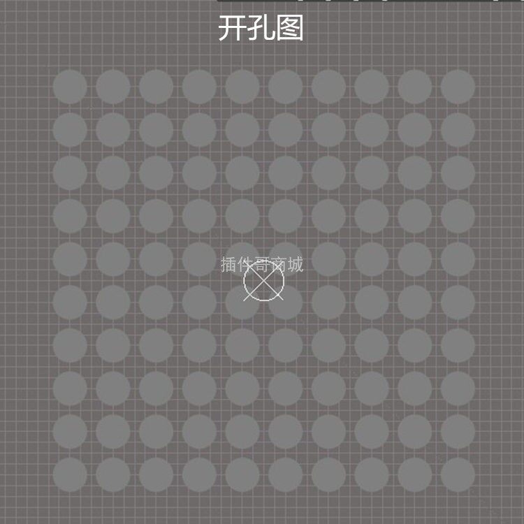 LPC1768UK植球钢网订做WLCSP100钢板BGA钢网订制植珠网锡膏钢板片