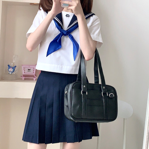呜咚小铺日系原创基础pujk制服包